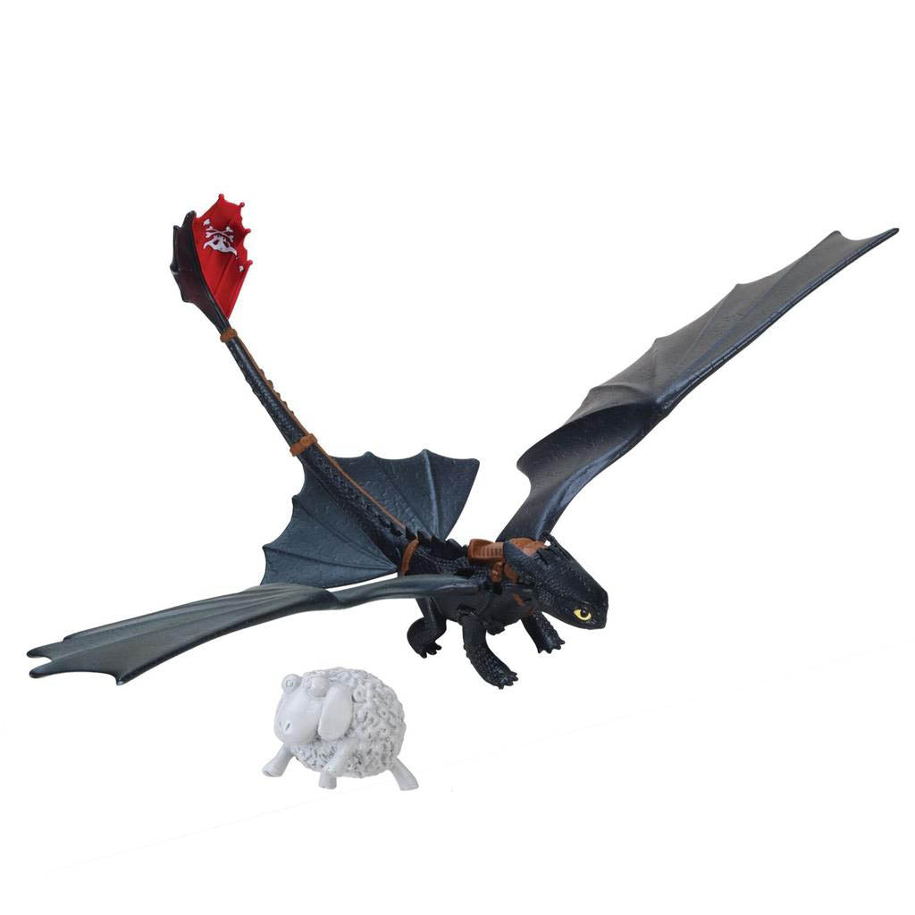DRAGONS DEFENDERS OF BERK ACTION FIGURE TOOTHLESS NIGHT FURY (Catapult)
