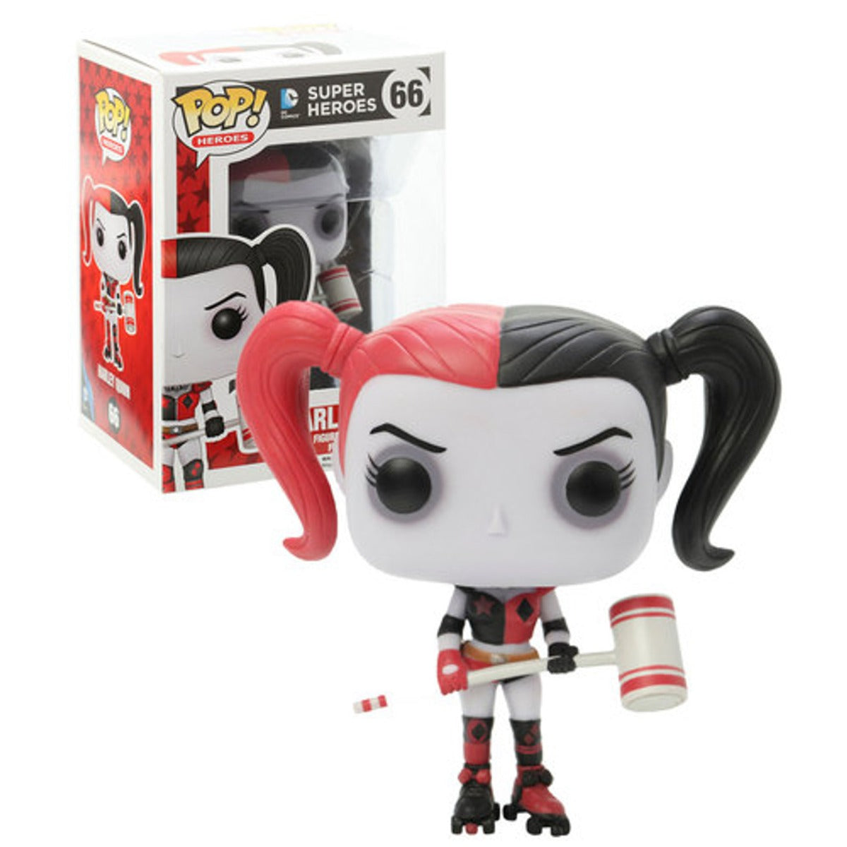 FUNKO POP! HEROES: HARLEY QUINN ROLLER DERBY VINYL FIGURE