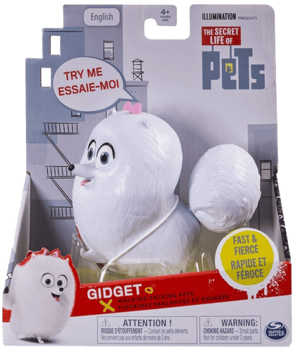 SECRET LIFE OF PETS WALKING TALKING PETS GIDGET