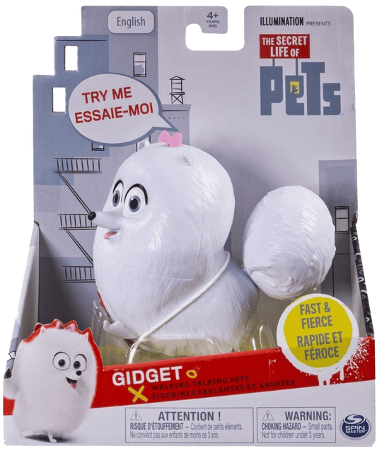 SECRET LIFE OF PETS WALKING TALKING PETS GIDGET