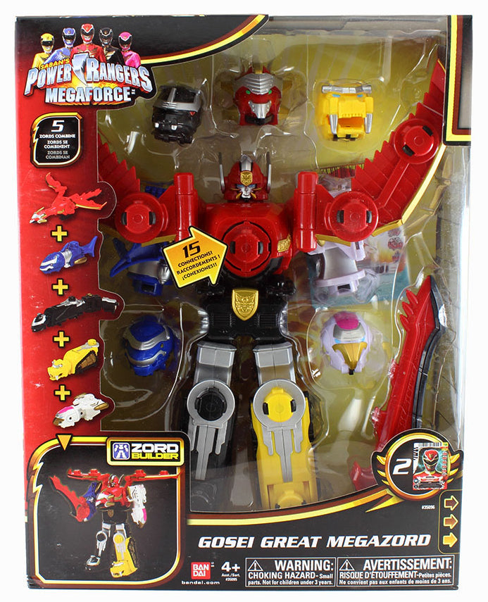 POWER RANGERS MEGAFORCE DELUXE GOSEI GREAT MEGAZOID