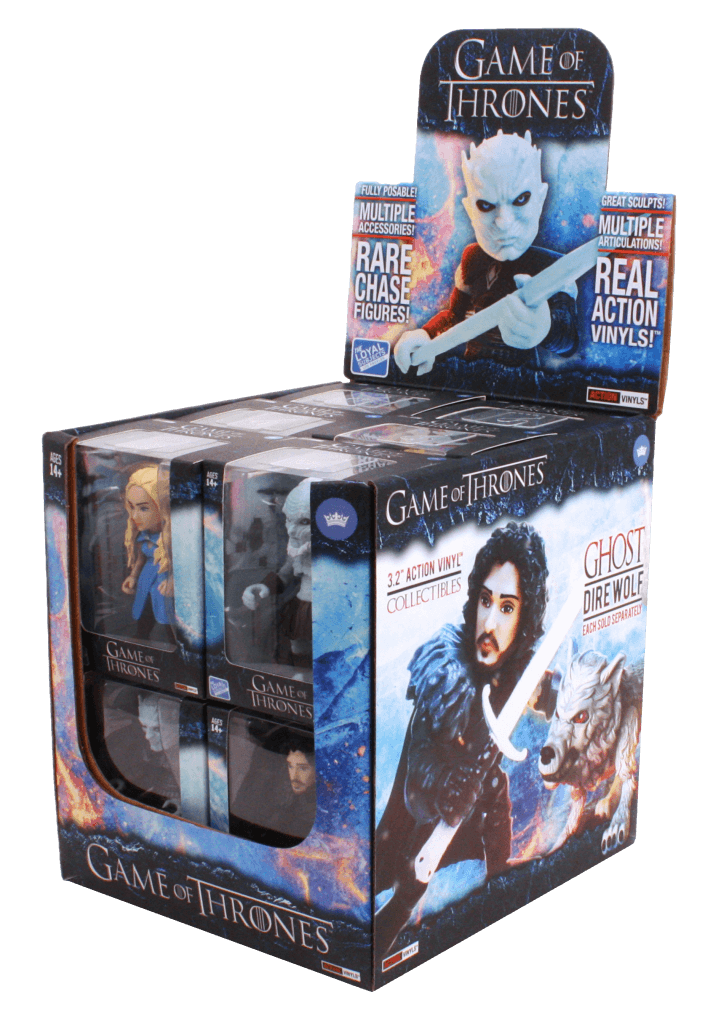 THE LOYAL SUBJECTS GAME OF THRONES ACTION VINYLS WINDOW BOX