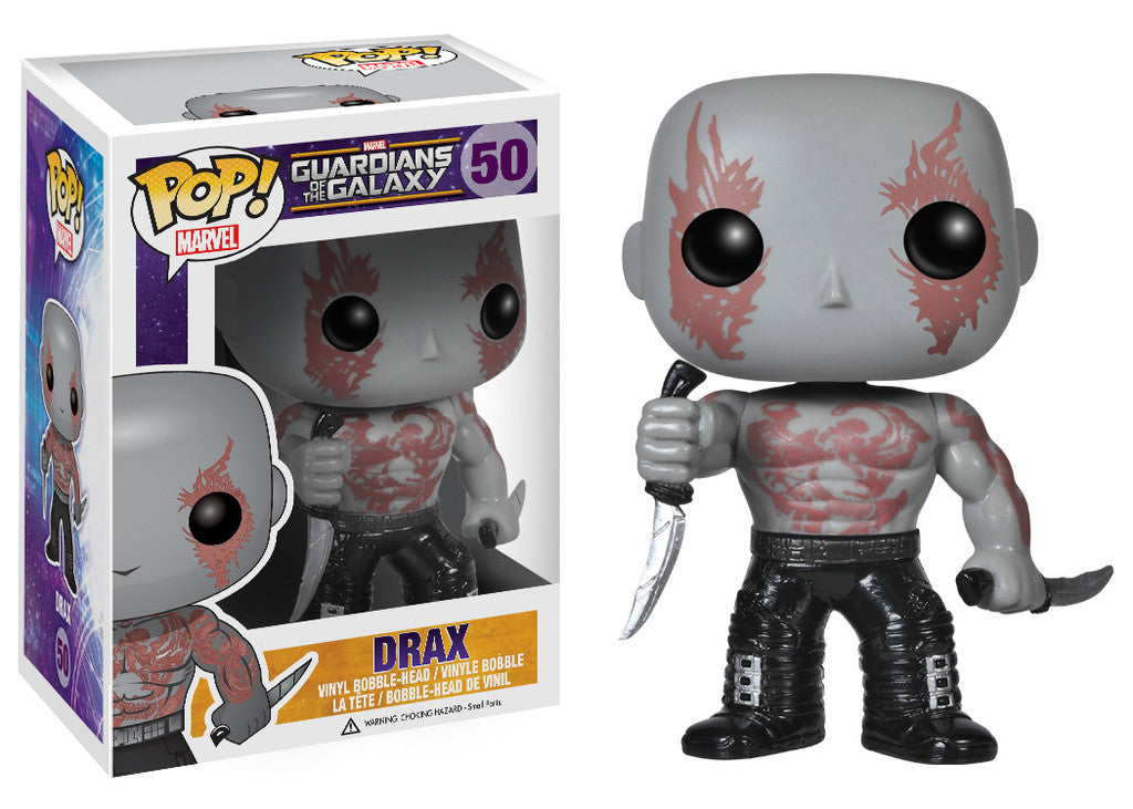 FUNKO POP! MARVEL GUARDIANS OF THE GALAXY VINYL BOBBLE-HEAD DRAX