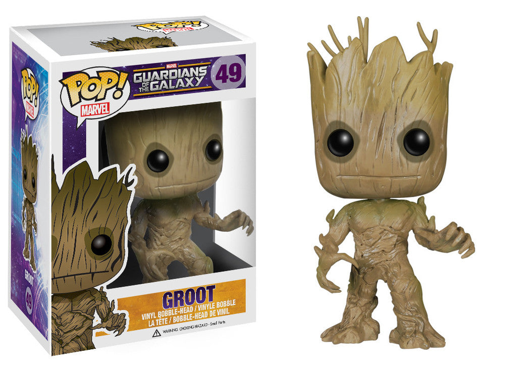 FUNKO POP! MARVEL GUARDIANS OF THE GALAXY VINYL BOBBLE-HEAD GROOT