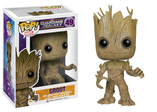 FUNKO POP! MARVEL GUARDIANS OF THE GALAXY VINYL BOBBLE-HEAD GROOT