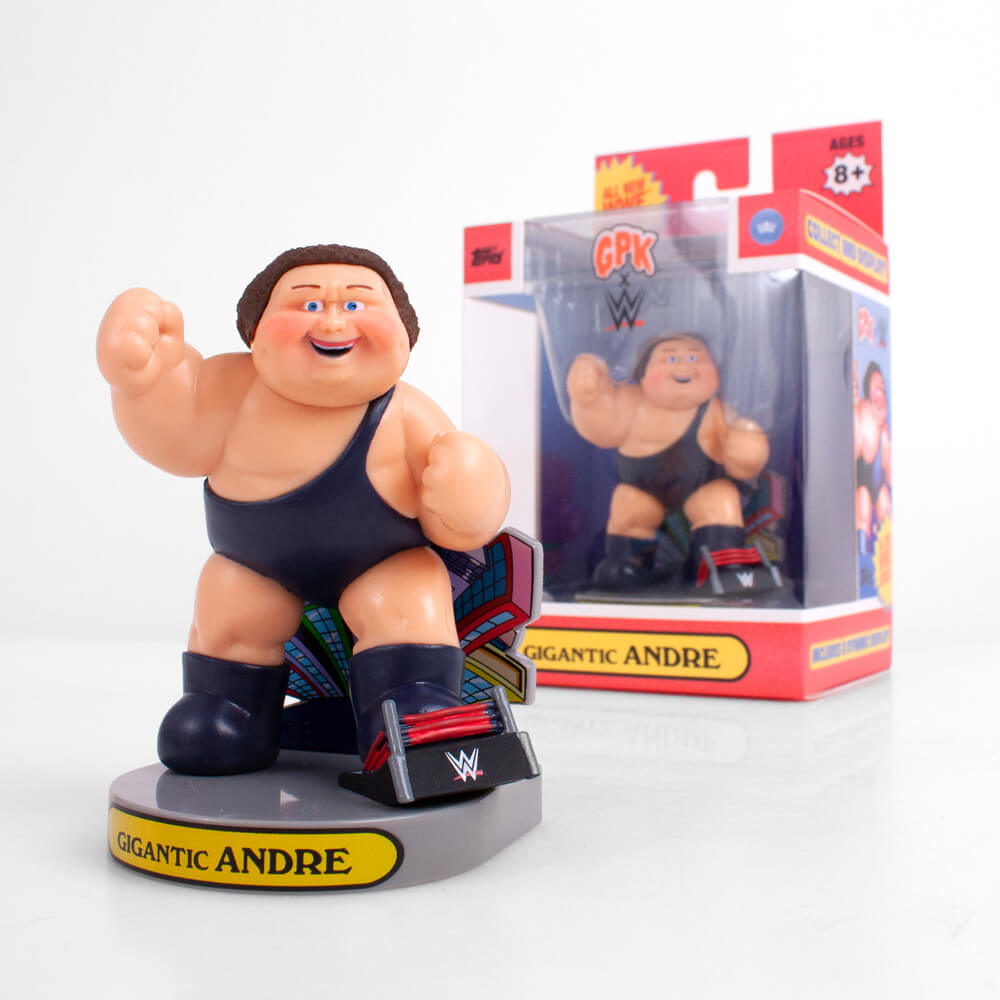 GARBAGE PAIL KIDS x WWE Gigantic Andre Figure