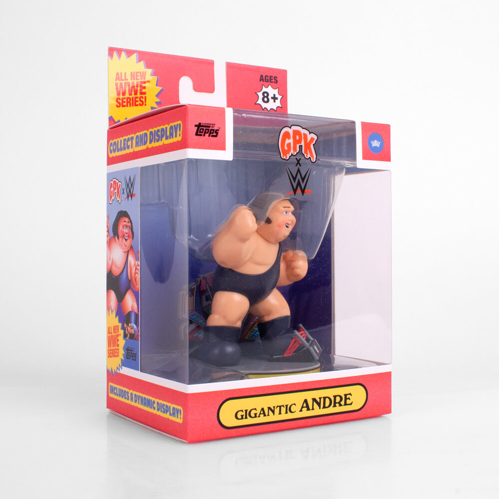GARBAGE PAIL KIDS x WWE Gigantic Andre Figure