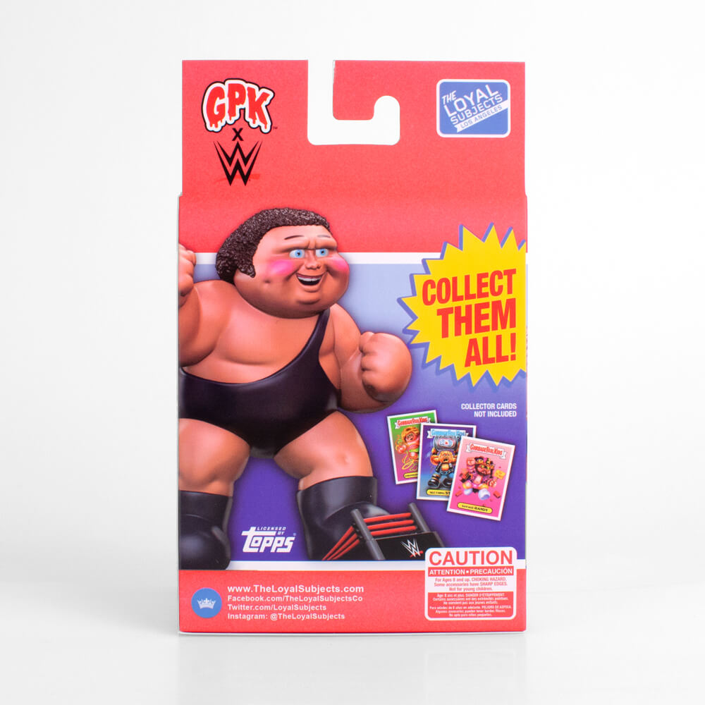 GARBAGE PAIL KIDS x WWE Gigantic Andre Figure