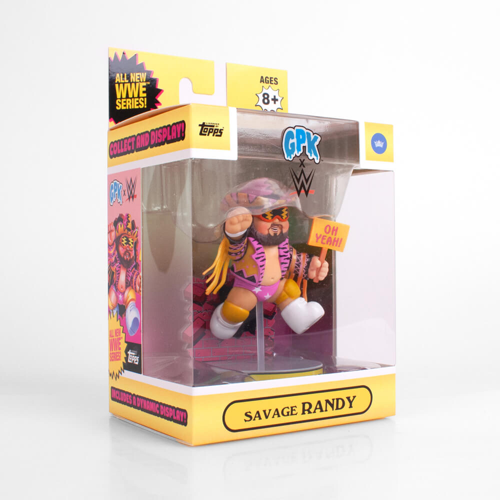 GARBAGE PAIL KIDS x WWE Savage Randy Figure