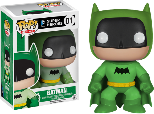 FUNKO POP! HEROES: BATMAN - 75TH ANNIVERSARY RAINBOW VINYL FIGURES - Batman Green