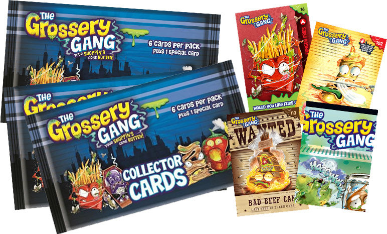 THE GROSSERY GANG 3-PACK BLISTER