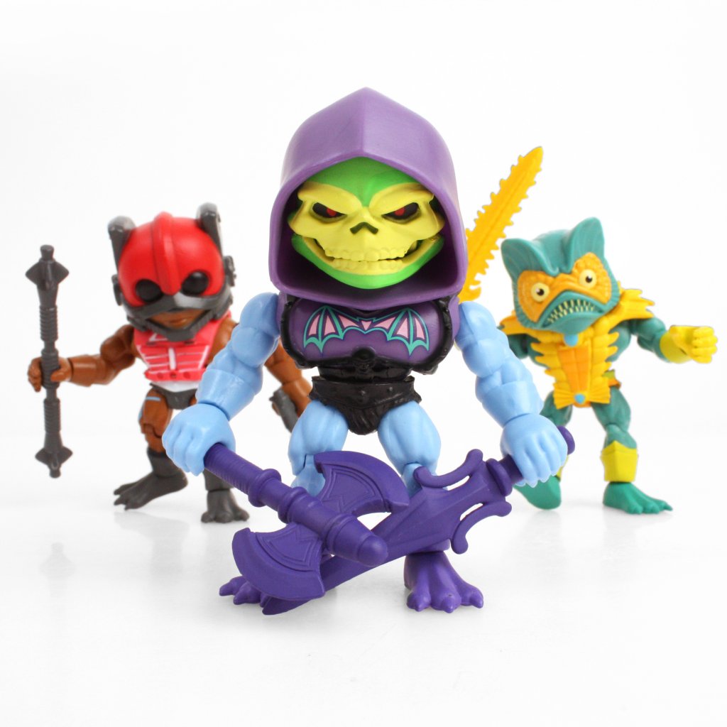 MASTERS OF THE UNIVERSE W2 ACTION VINYLS WINDOW BOX