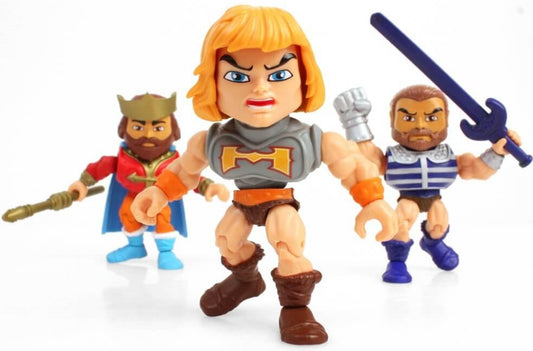 MASTERS OF THE UNIVERSE W2 ACTION VINYLS WINDOW BOX