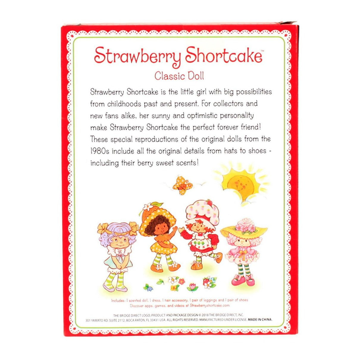 STRAWBERRY SHORTCAKE 6" CLASSIC DOLL