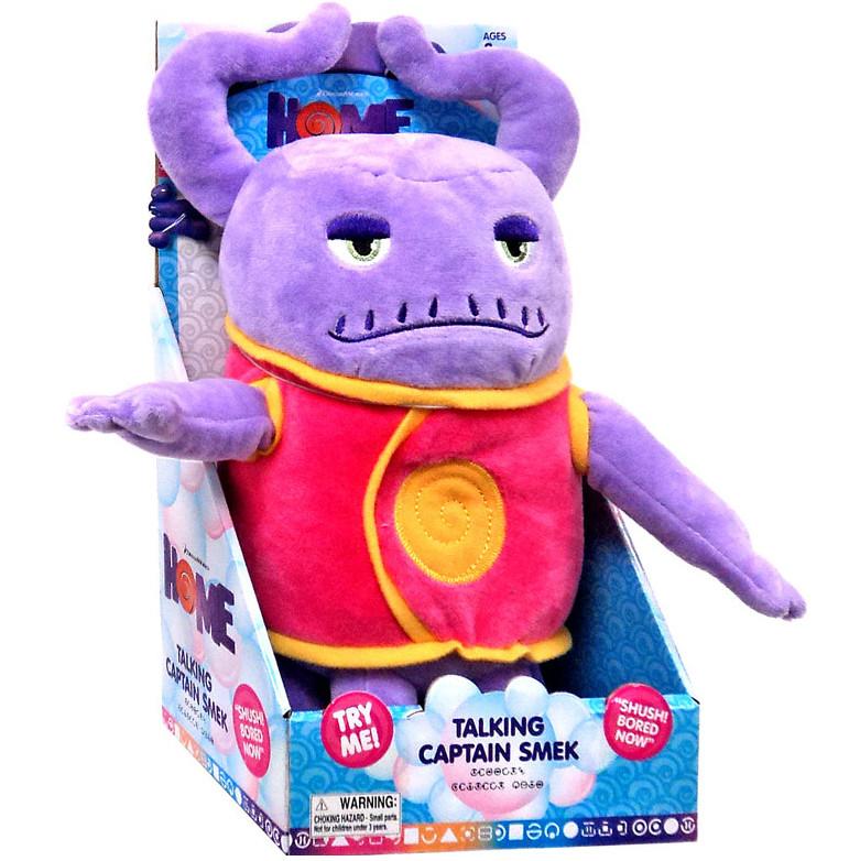 DREAMWORKS HOME 10" TALKING PLUSH CAPTAIN SMEK