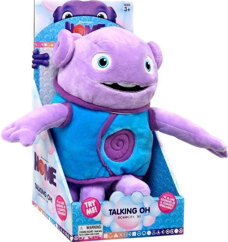 DREAMWORKS HOME 10" TALKING PLUSH OH