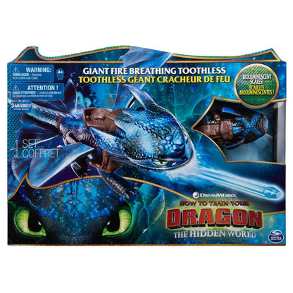DREAMWORKS DRAGONS GIANT FIRE BREATHING TOOTHLESS (2018)