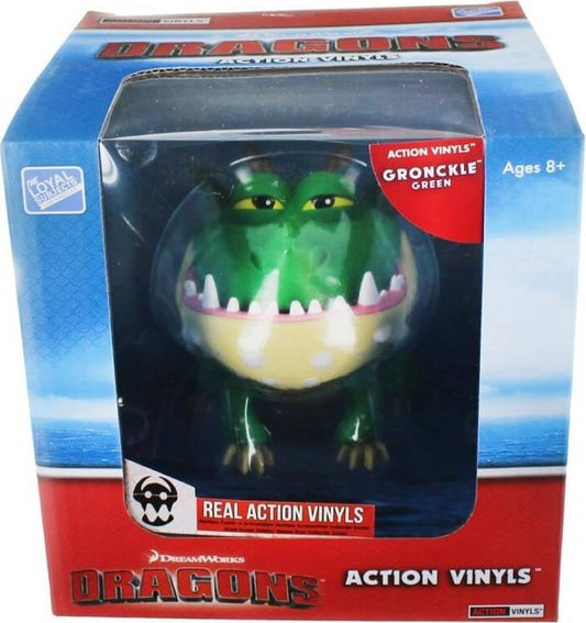HTTYD DRAGONS W2 ACTION VINYLS 7" GRONCKLE (GREEN)