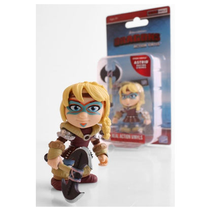 HTTYD HUMANS W1 ACTION VINYLS 3" ASTRID (RACING STRIPES)