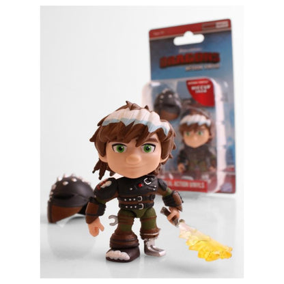 HTTYD HUMANS W1 ACTION VINYLS 3" HICCUP (SNOW)