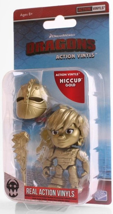 HTTYD HUMANS W1 ACTION VINYLS 3" HICCUP (GOLD)