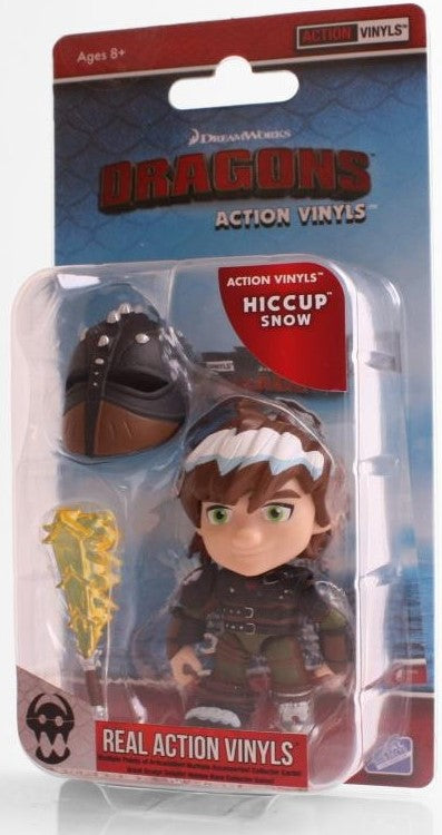 HTTYD HUMANS W1 ACTION VINYLS 3" HICCUP (SNOW)