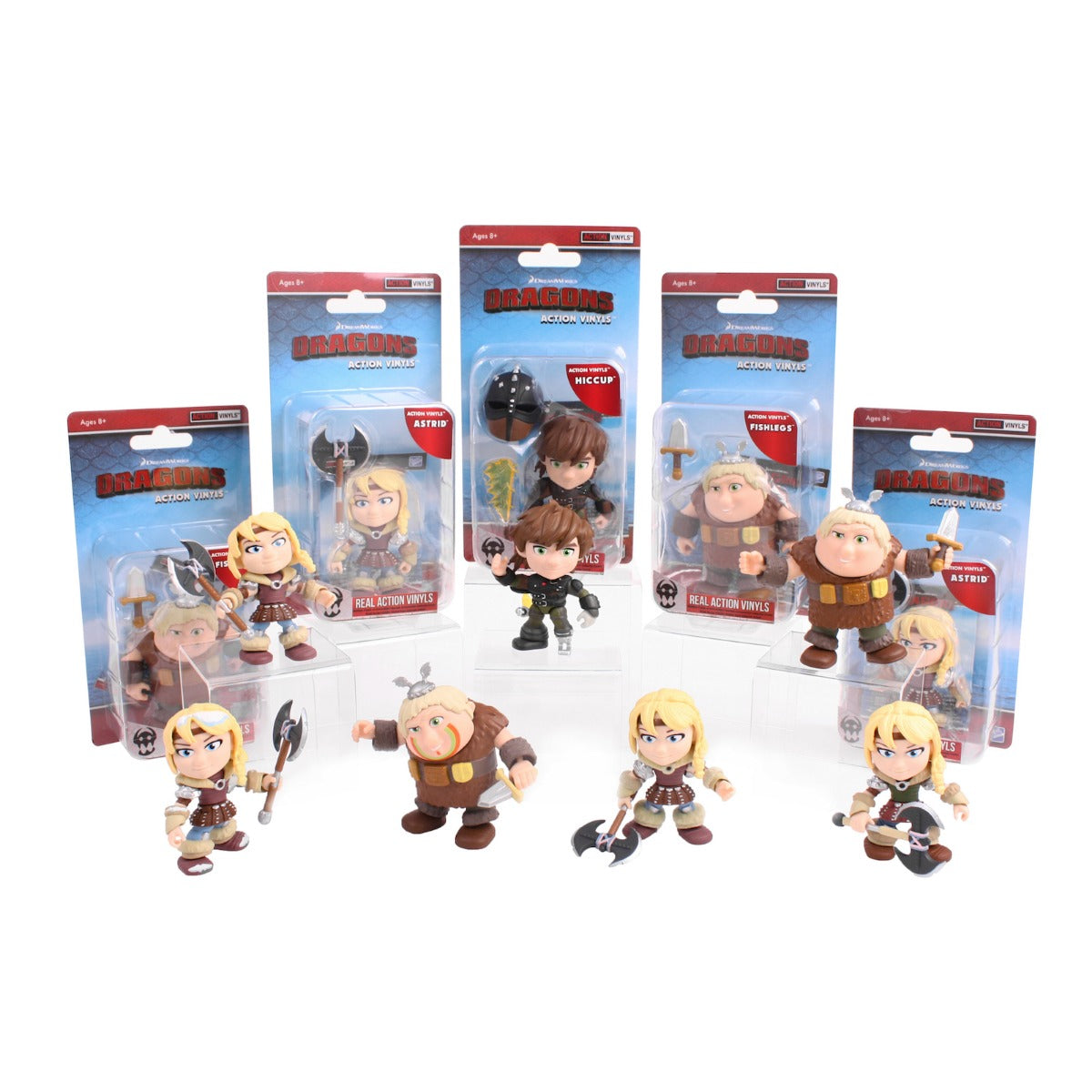 HTTYD HUMANS W2 ACTION VINYLS 3" ASTRID (NIGHT)