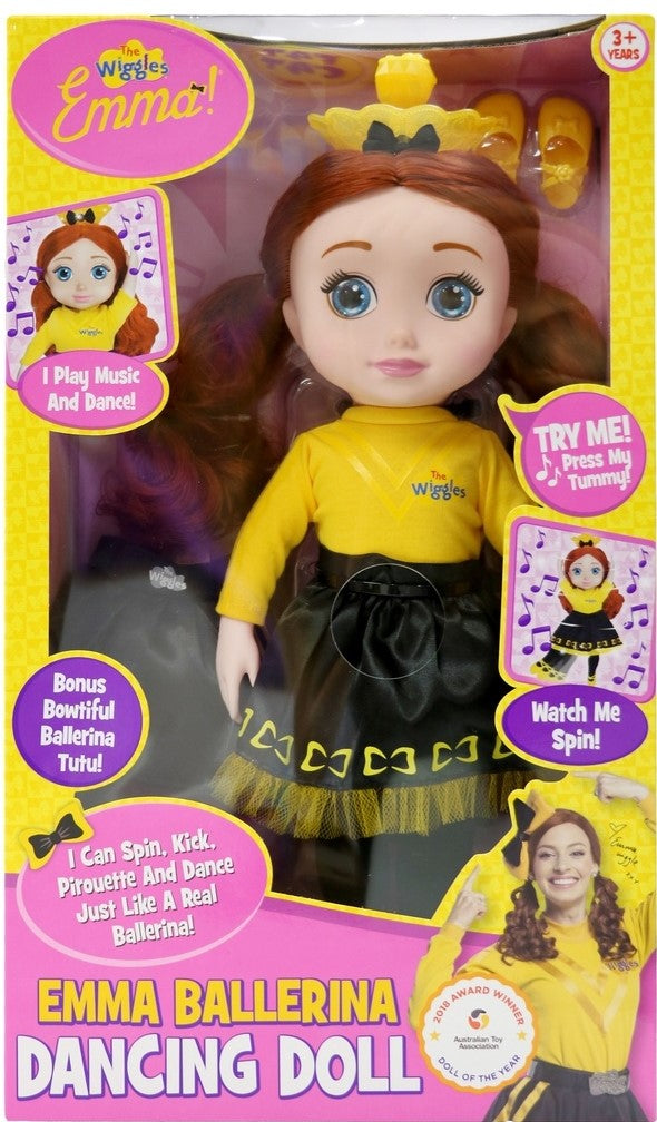THE WIGGLES EMMA BALLERINA DANCING DOLL