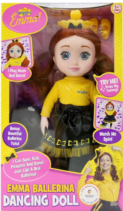 THE WIGGLES EMMA BALLERINA DANCING DOLL