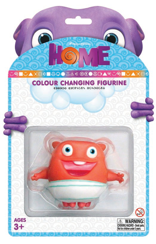 DREAMWORKS HOME 4" COLOUR CHANGING FIGURES - Baby Boov