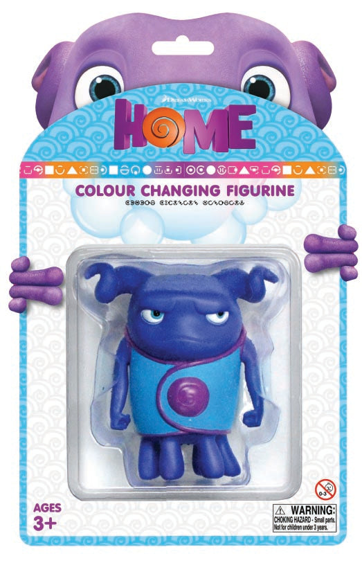 DREAMWORKS HOME 4" COLOUR CHANGING FIGURES SET