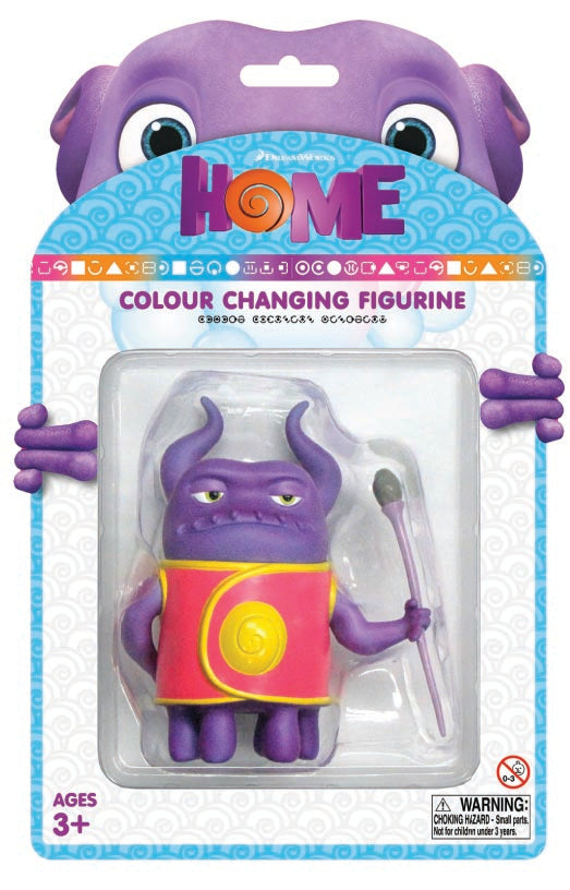DREAMWORKS HOME - 4" COLOUR CHANGING FIGURES - Captain Smek