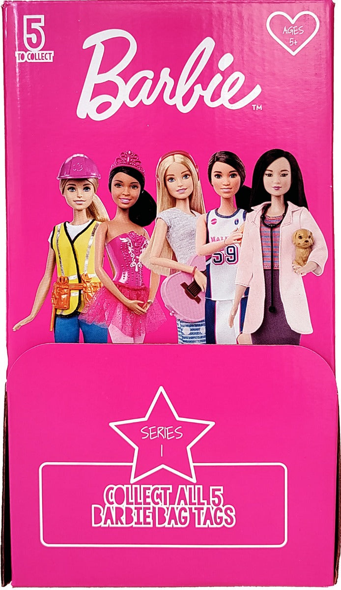 BARBIE BAG TAGS S1 CDU (x18 Packs)