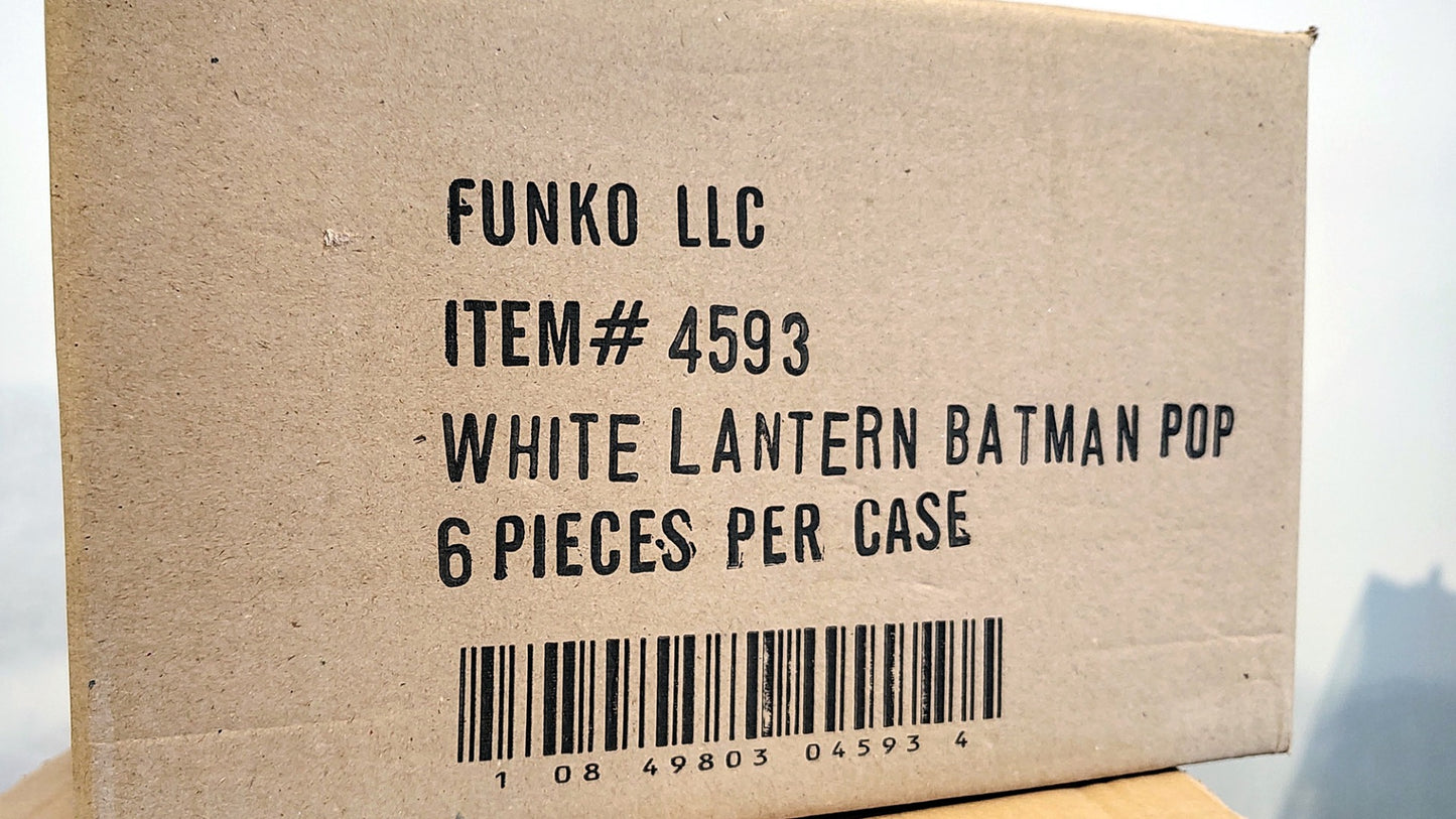FUNKO POP! HEROES: WHITE LANTERN BATMAN VINYL FIGURE