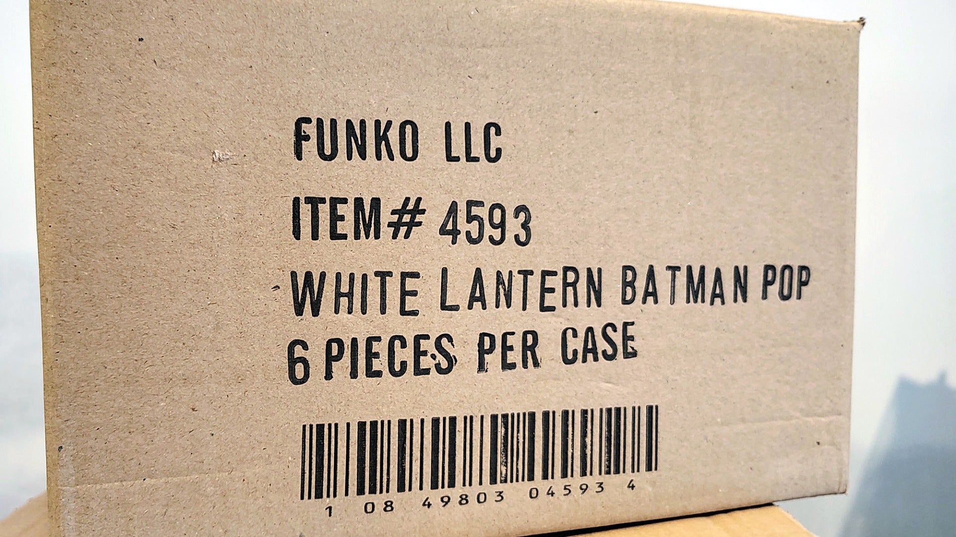 FUNKO POP! HEROES: WHITE LANTERN BATMAN VINYL FIGURE