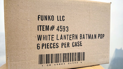 FUNKO POP! HEROES: WHITE LANTERN BATMAN VINYL FIGURE