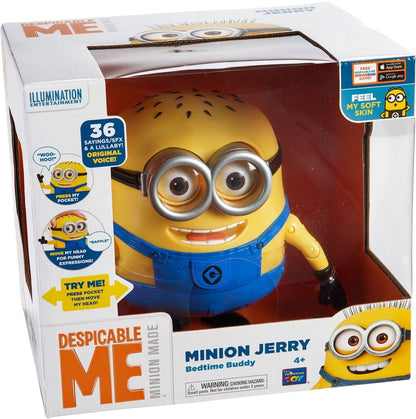 DESPICABLE ME 2 MINION JERRY BEDTIME BUDDY TALKING FIGURE