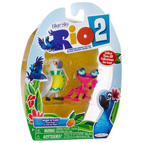 JAKKS PACIFIC RIO 2 FIGURES 2-PACK NIGEL & GABI