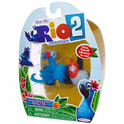 JAKKS PACIFIC RIO 2 FIGURES 2-PACK JEWEL/PERLA & PEDRO