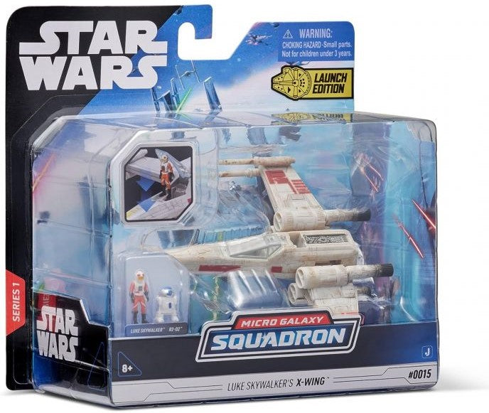 STAR WARS Medium Vehicle (5" Vehicle & Figure) Luke Skywalker's X-WING