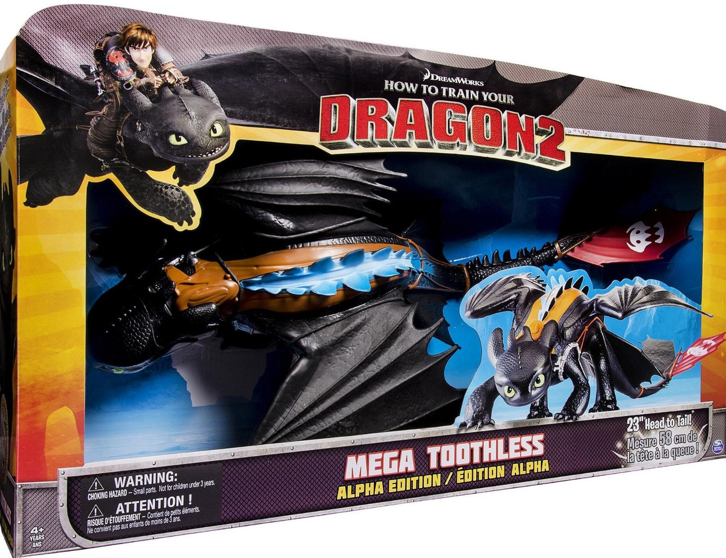 How To Train Your Dragon Mega Toothless Alpha Edition