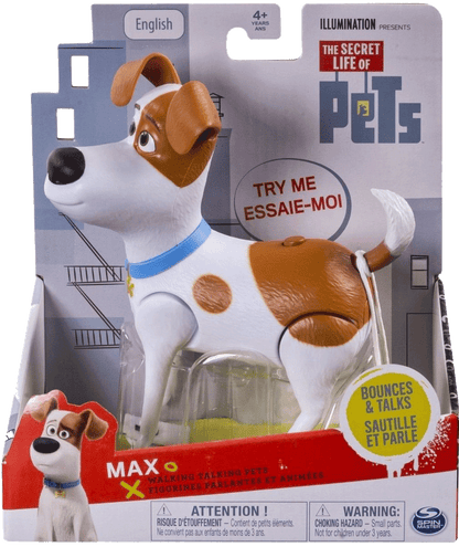 SECRET LIFE OF PETS WALKING TALKING PETS MAX