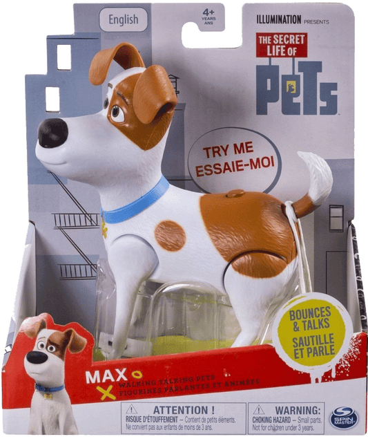 SECRET LIFE OF PETS WALKING TALKING PETS MAX