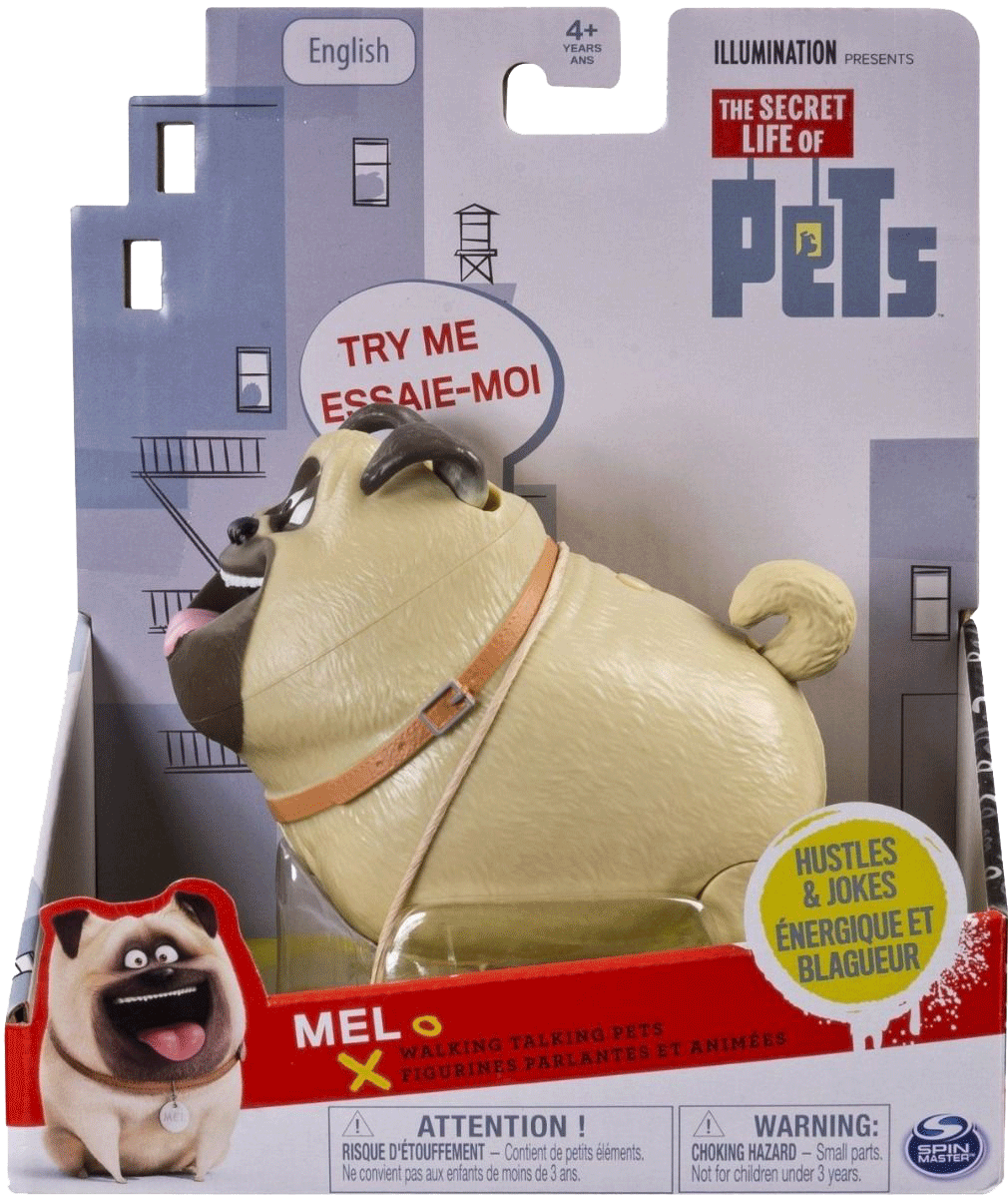 SECRET LIFE OF PETS WALKING TALKING PETS MEL