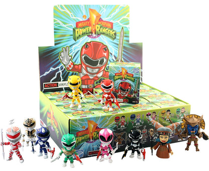 MIGHTY MORPHIN POWER RANGERS WAVE 1 ACTION VINYLS PDQ CASE