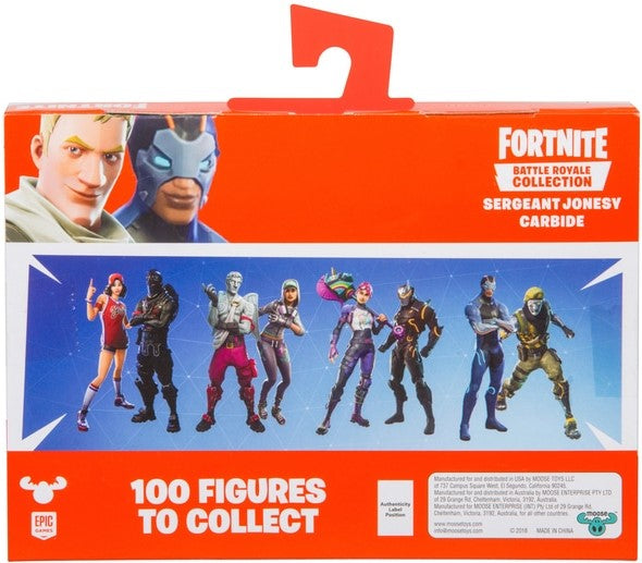 FORTNITE BATTLE ROYALE COLLECTION: CARBIDE & SERGEANT JONESY