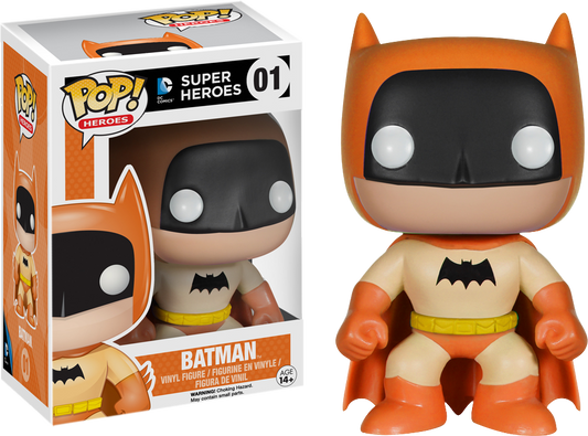 FUNKO POP! HEROES: BATMAN - 75TH ANNIVERSARY RAINBOW VINYL FIGURES - Batman Orange
