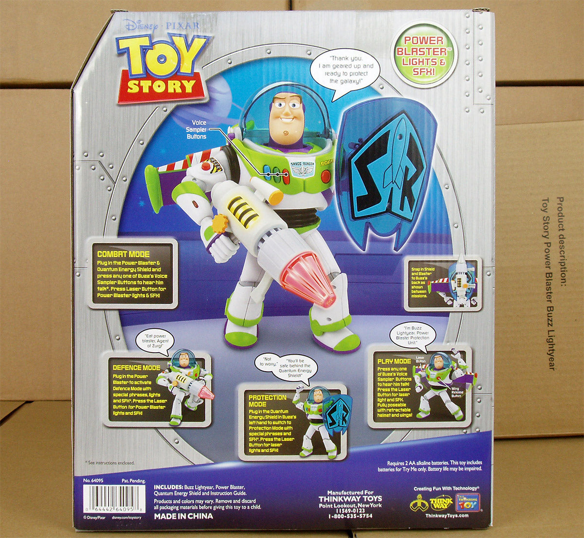 TOY STORY POWER BLASTER BUZZ LIGHTYEAR