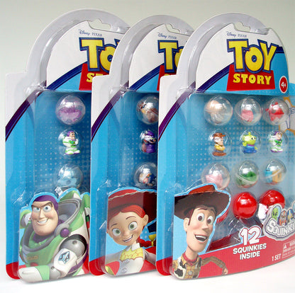 SQUINKIES TOY STORY BUBBLE PACKS COMPLETE SET