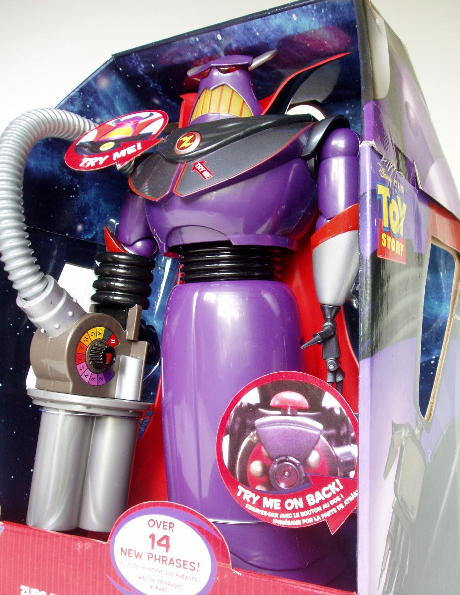 DISNEY TOY STORY EMPEROR ZURG TALKING ACTION FIGURE 15"